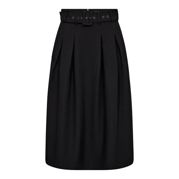 CCLunaCC Midi Pleat Skirt BLACK