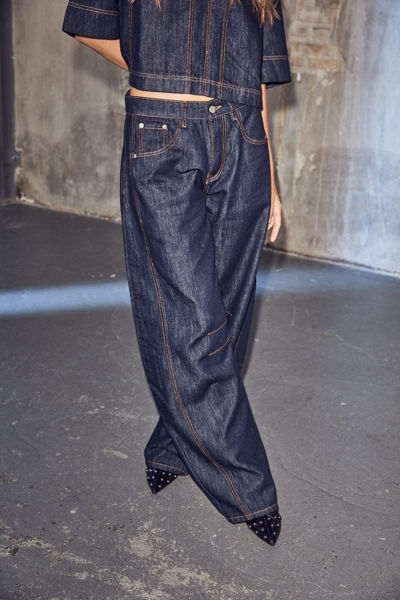 Drew Barrel Panel Jeans Unwashed