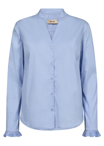 MMHassie Pleat Shirt BLUE