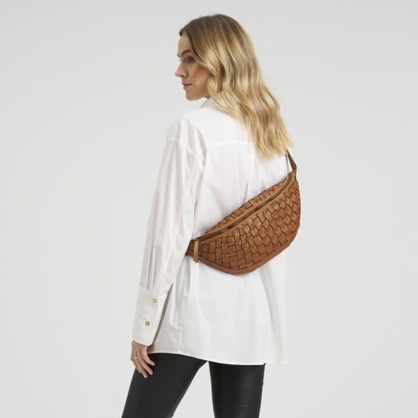 DEP Warsaw Bumbag cognac