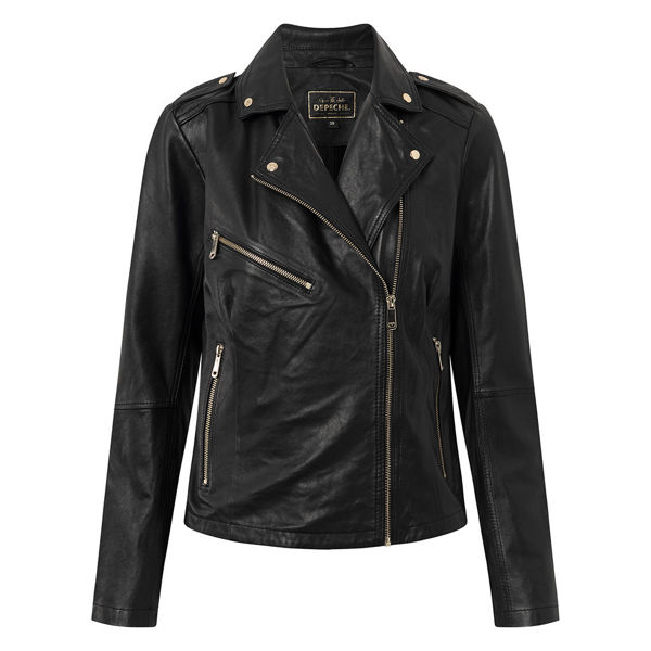 DEPNOORA  Biker Jacket BLACK