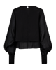 CMTILLY-BLOUSE BLACK