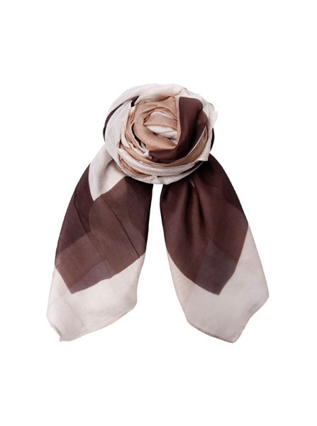 BCELNA SILK SCARF NOUGAT