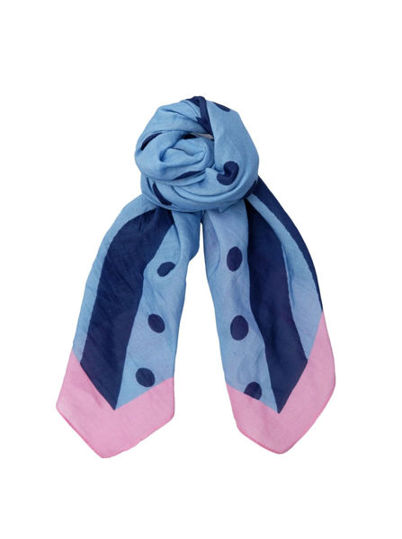 BCESTELLE MINI SCARF BLUE