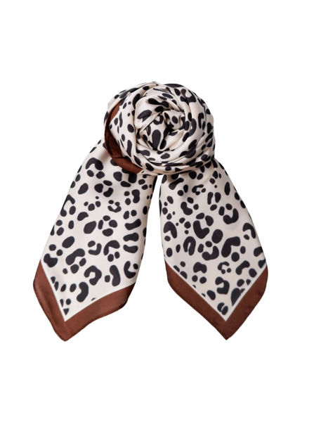 BCZELIA MINI SCARF COFFEE