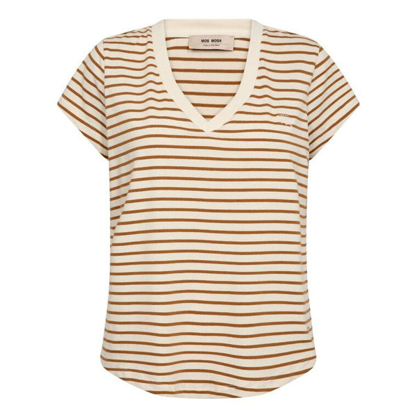 MMKALA STRIPE TEE OAK