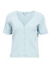 OBJKELLY V-NECK CARDIGAN SKY
