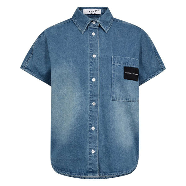 HL-Denim NS Logo Shirt