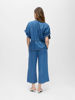 OBJFRAME CULOTTE PANT M BLUE