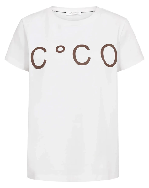 CC-Signature Tee WHITE/BROWN