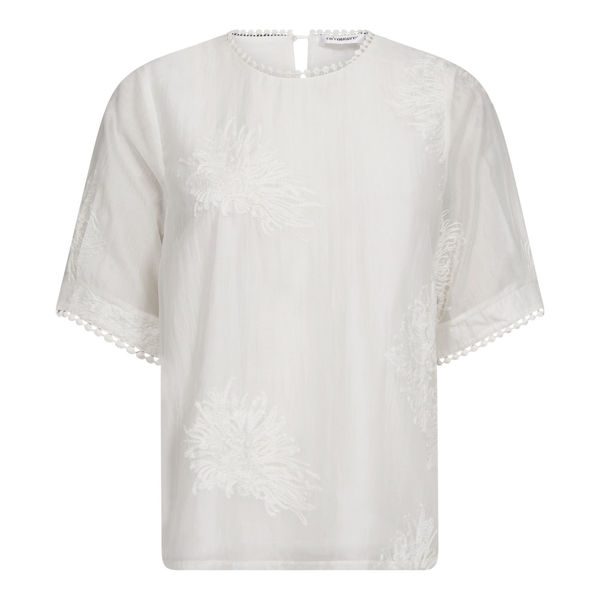 CCNea SS O-Blouse WHITE