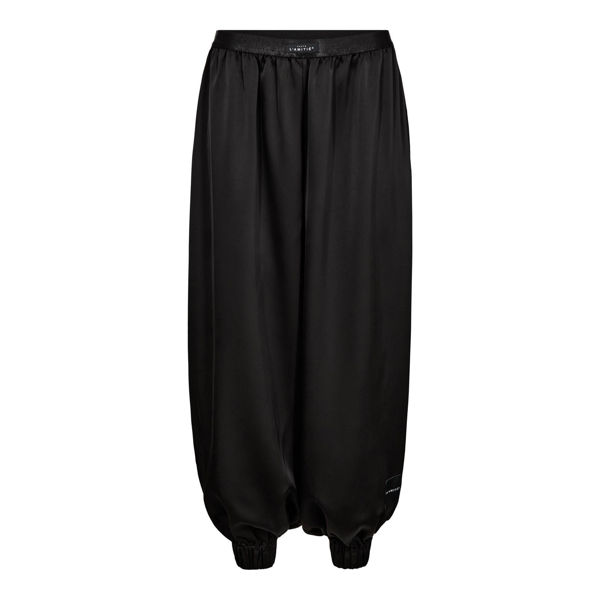 HL-Evita Crop Harem Pant BLACK