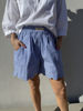 GP- Honolulu stripe Shorts BLUE