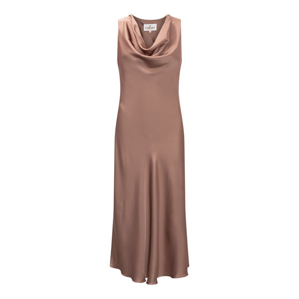 KARMAMIA FLOW DRESS TAN