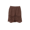 BCAGNETA LACE SHORTS Espresso