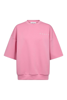 HL-Maxi Split SS Logo Sweat PINK