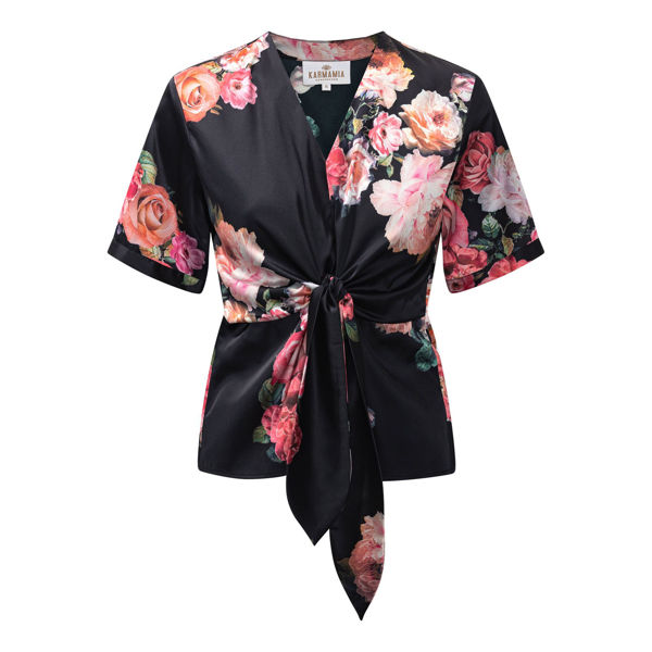 KARMAMIA BLAIR BLOUSE- NOIR