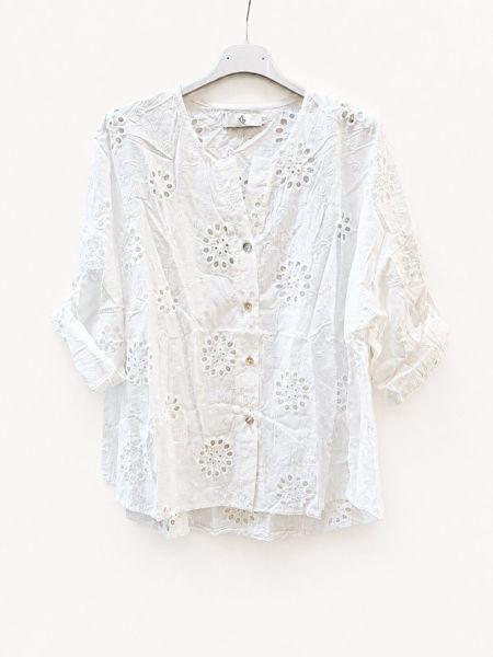 BP ANGLAISE SKJORTE WHITE