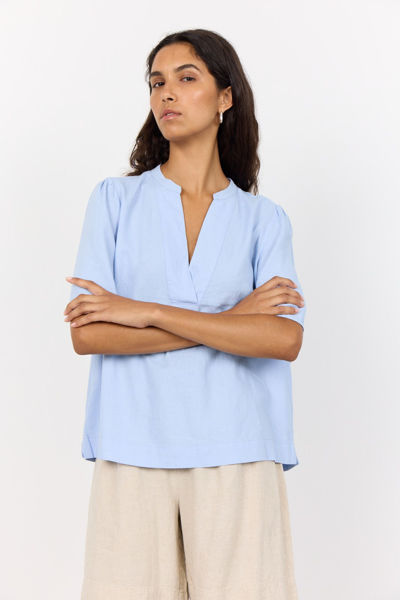 LR-NAJA 32 BLOUSE LT. BLUE