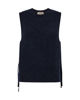 MMThora Tie Knit Vest Salute Navy