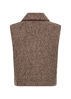 SC-HIRA 5 VEST BRUN