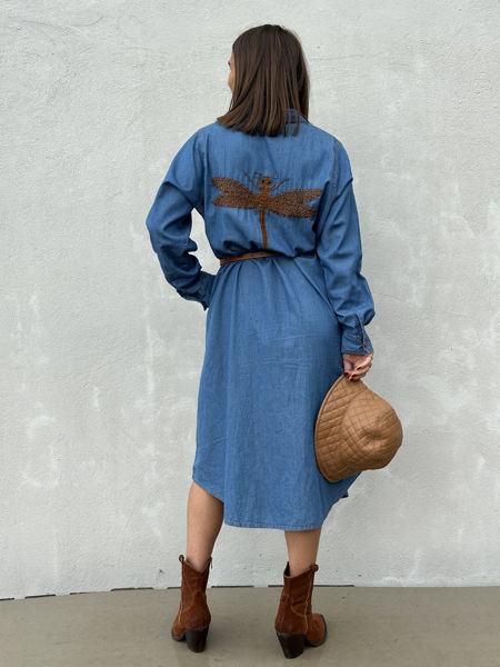 GP-Lucca Denim Dress BLUE