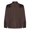 KAM-JODY BLOUSE DARK BROWN