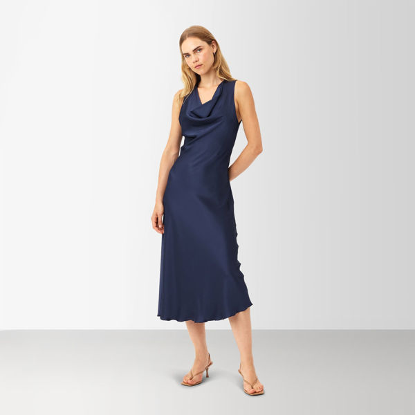 KAM-FLOW DRESS NAVY