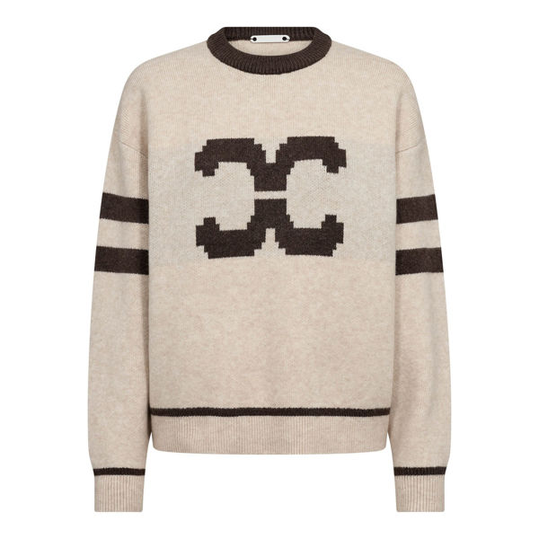 CCRow Coco Logo Knit CREME