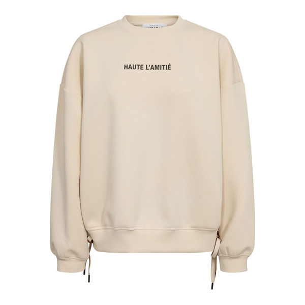HL-New studio Tie sweat PEARL