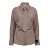 HL-Gemma Tie Stripe Shirt DESSERT