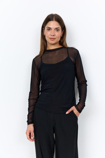 SC-ALDA 63 BLOUSE BLACK