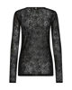 MMRose Mesh Blouse BLACK