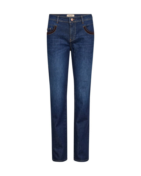 MMCarla Naomi Spangle Jeans D. BLUE