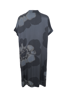 BCTARA KAFTAN DRESS GREY FLOWER