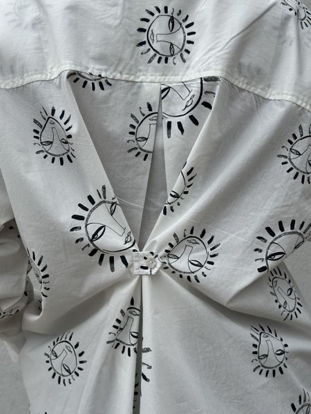GP-Sevilla print shirt WHITE