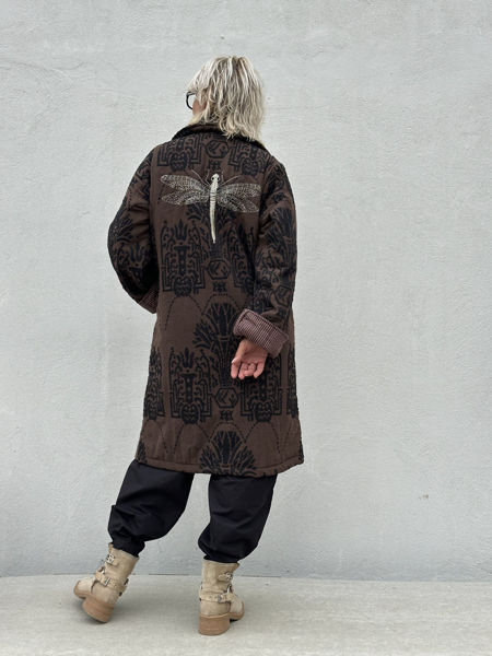 GP-Bruxelles Winter Coat CHOCOLATE