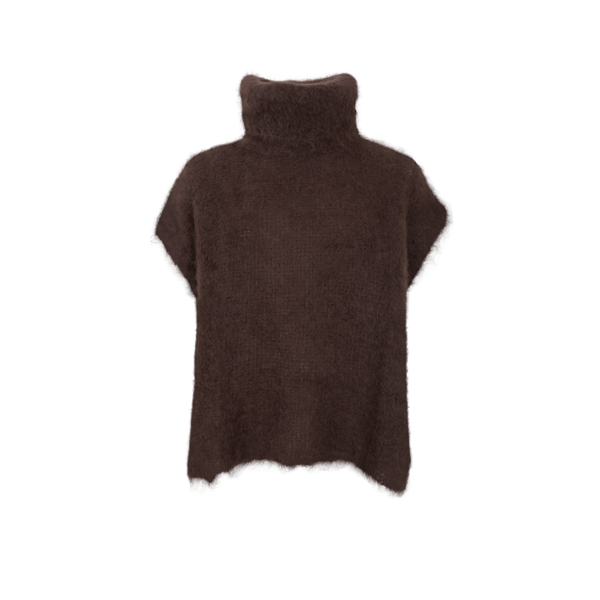 BCBJOERK ROLLNECK VEST COFFEE
