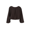 BCDAVINA BALLON BLOUSE COFFEE