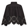 CCMelise Emb. LS Shirt BLACK