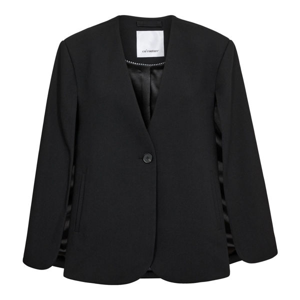 CCVola Cape Button Blazer BLACK
