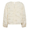 CCFERON STRUCTURE BLOUSE OFF WHITE