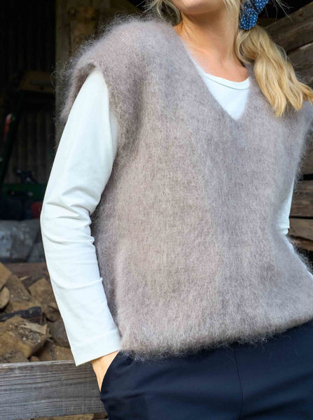 BCBJOERK PULLOVER VEST TAUPE