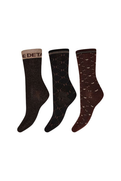 HTD socks 3-pack BRUN